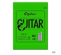 Orphee Acoustic Guitar Single String, 1st E String, 0.010 Gauge (0.25mm), Hexagonal Carbon Steel Core, Replacement for Broken Strings