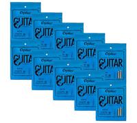 Orphee RX Series Electric Guitar Strings, Super Light 9-42 10-46 11-50, Nickel Alloy Wound with Hexagonal Carbon Steel Core, Anti-Rust Coating, 10 Sets for Electric Guitar