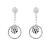 Orphelia 'Alessia' Womens 925 Sterling Silver Drop Earrings - ZO-7382 - One Size