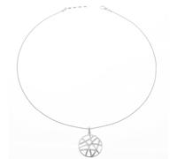 Orphelia 'Amabella' Womens 925 Sterling Silver Chain with Pendant - ZH-7098 - One Size