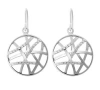 Orphelia 'Amabella' Womens 925 Sterling Silver Drop Earrings - ZO-7098 - One Size