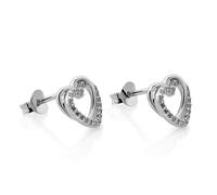 Orphelia 'Ariana' Womens 925 Sterling Silver Stud Earrings - ZO-7482 - One Size