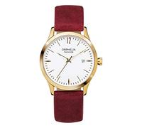 Orphelia Fashion Womens Analogue Classic Quartz Watch Suede with Leather Strap