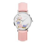 Orphelia Fashion Womens Analogue Watch Floral with Leather Strap