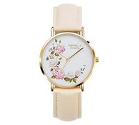 Orphelia Fashion Womens Analogue Watch Floral with Leather Strap