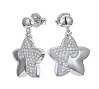 Orphelia 'Ilona' Womens 925 Sterling Silver Drop Earrings - ZO-7331 - One Size