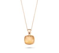 Orphelia 'Isabella' Womens 925 Sterling Silver Chain with Pendant - Rose ZH-7198/OR - One Size