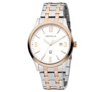 Orphelia Ivoire Men's Quartz Watch with Silver Dial Analogue Display and Multicolour Stainless Steel Bracelet 62607