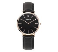 Orphelia Mens Analogue Watch Violiso Black Leather