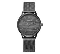 Orphelia Mens Analogue Watch Winston Black Stainless Steel,Black