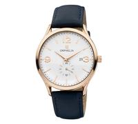 Orphelia Mens Quartz Watch, Analogue Classic Display and Leather Strap OR61702