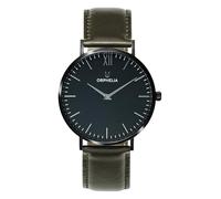 ORPHELIA Mens Quartz Watch, Analogue Classic Display and Leather Strap OR61801