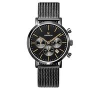 ORPHELIA Mens Quartz Watch, Chronograph Display and Stainless Steel Strap OR82801