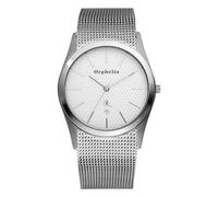 Orphelia Men's Quartz Watch with Silver Dial Analogue Display and Silver Stainless Steel Bracelet