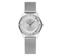 Orphelia Opulent Chic Women's Quartz Watch with Silver Dial Analogue Display and Silver Stainless Steel Strap 12601