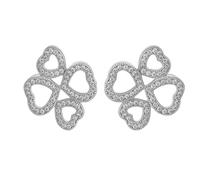 Orphelia 'Rilla' Womens 925 Sterling Silver Stud Earrings - ZO-7356 - One Size