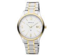 Orphelia Tradition Men's Quartz Watch with White Dial Analogue Display and Multicolour Stainless Steel Bracelet 62609