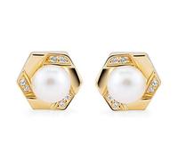 Orphelia Women Gold plated Stud Earrings ZO-7469/G