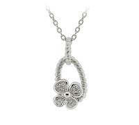 Orphelia Womens 925 Sterling Silver Chain with Pendant - ZH-6020 - One Size