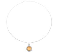 Orphelia Womens 925 Sterling Silver Chain with Pendant - ZH-6041/1 - One Size