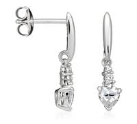 Orphelia Womens 925 Sterling Silver Drop Earrings - ZO-5136 - One Size