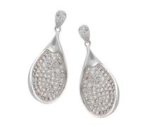 Orphelia Womens 925 Sterling Silver Drop Earrings - ZO-5937 - One Size