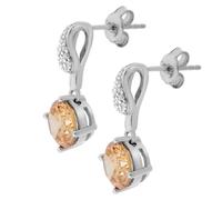 Orphelia Womens 925 Sterling Silver Drop Earrings - ZO-6087 - One Size