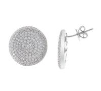 Orphelia Womens 925 Sterling Silver Stud Earrings - ZO-5794 - One Size
