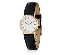 ORPHELIA Women's Watch XS Analogue Quartz Leather MON-7068, Black/White, Strap.