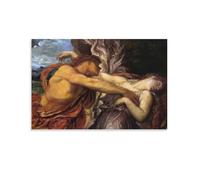 Orpheus And Eurydice - George Frederic Watts Poster Home Decor Poster Wall Art Hanging Picture Print Decorative Painting Posters 08x12inch(20x30cm)