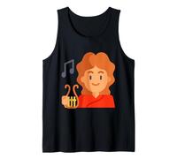 Orpheus Vintage Greek Mythology Musician Prophet Poet Tank Top