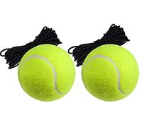 Orrdiffi Tennis Trainer Ball with 4M String, 2 Pack Rebound Training Ball