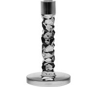 Orrefors - Carat Candlestick 18 cm, Anthracite - Anthracite