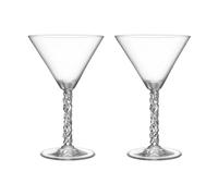 Orrefors Carat martini glass 25 cl 2-pack Clear