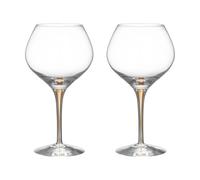 Orrefors - Intermezzo Wine Glass Bouquet 2-pack 70 cl, Gold - Gold