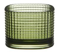 Orrefors - Magica Candle Holder Super Circle 50 mm, Green - Green