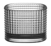 Orrefors - Magica Candle Holder Super Circle 50 mm, Grey - Grey