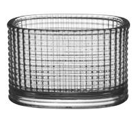 Orrefors - Magica Candle Holder Super Ellipse 50 mm, Grey - Grey