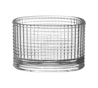 Orrefors Magica tealight holder super ellipse 5 cm Clear