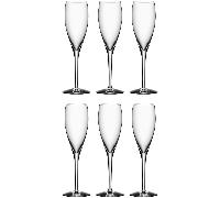 Orrefors - More Champagne Glass 18 cl, 6-pack - Clear