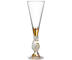 Orrefors - Nobel The Sparkling Devil Champagne Glass 19 cl, White - White