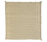 ORRIC Korai Grass Pooja Mat For Sitting Kusha Grass Handmade Aasan For Puja Asan Mandir Meditation 24 X 24 Inch Natural Foldable Pooja Sitting Chatai Rectangular Floor Mat Aasan (Pack Of 1)