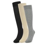 OrrinSports Compression Socks for Women & Men 3 Pairs Graduated Support Over The Calf Socks for Nurse, Flight