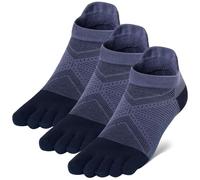 OrrinSports Toe Socks Coolmax Running Socks for Men Women 3 Pairs Athletic Breathable Five Finger Socks
