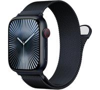 ORRLBB Patented Replacement Strap Compatible with Apple Watch Strap Series 10 9 8 7 6 5 4 3 SE2 SE Ultra2 Ultra Women Men Milanese Bracelets for iWatch 49 mm 46 mm 45 mm 44 mm 42 mm 41 mm 40 mm 38 mm