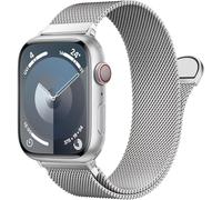 ORRLBB Patented Replacement Strap Compatible with Apple Watch Strap Series 10 9 8 7 6 5 4 3 SE2 SE Ultra2 Ultra Women Men Milanese Bracelets for iWatch 49 mm 46 mm 45 mm 44 mm 42 mm 41 mm 40 mm 38 mm