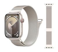 ORRLBB Patented Strap Compatible with Apple Watch Straps Series 10 9 8 7 6 5 4 3 SE2 SE Ultra2 Ultra 49mm 46mm 45mm 44mm 42mm 41mm 40mm 38mm for Women Men, Magnetic Milanese Loop for iWatch Bands