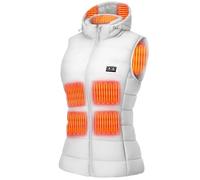 ORRNIKKO Womens Heated Vest with Battery Pack 16000mAh - Detachable Heated Hood, Lightweight Rechargeable Heated Gilet Womens for Winter Outdoor Work Hunting Activities Motorcycling Sports