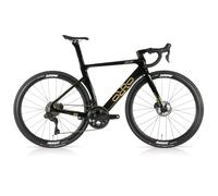 Orro Venturi STC Ultegra Di2 Cosmic Carbon Custom Road Bike - Gloss Black / Gold / Small / 48cm