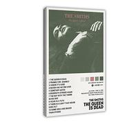 ORROBI The Smiths Poster The Queen Is Dead Album Cover Poster Canvas Poster Wall Art Decor Print Picture Paintings for Living Room Bedroom Decoration Frame-style 12x18inch(30x45cm)